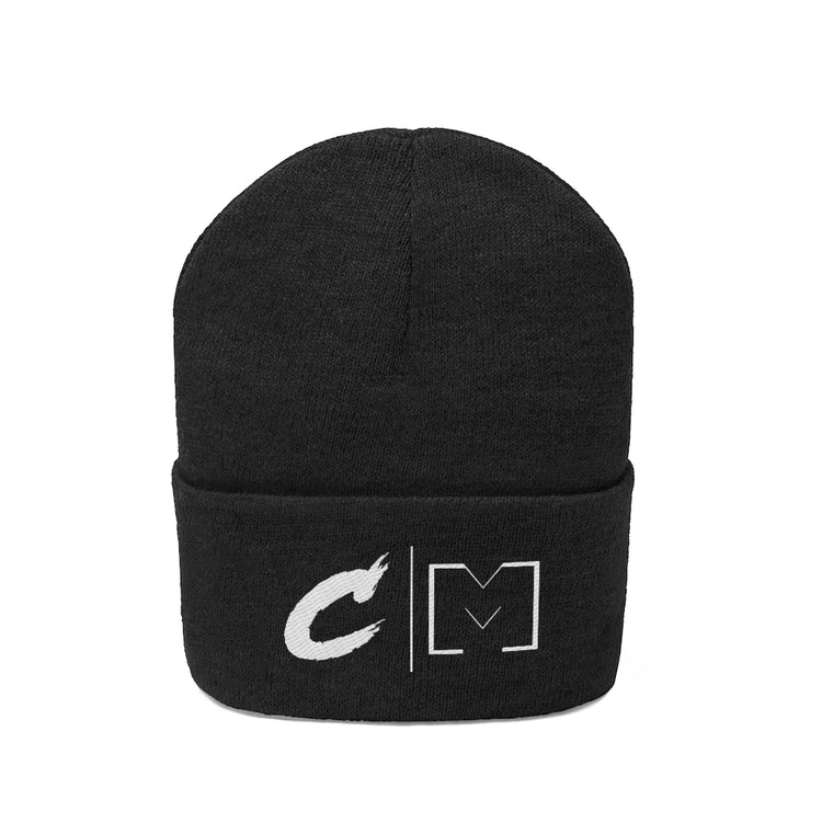 Critically Massive "CM" - Knit Beanie