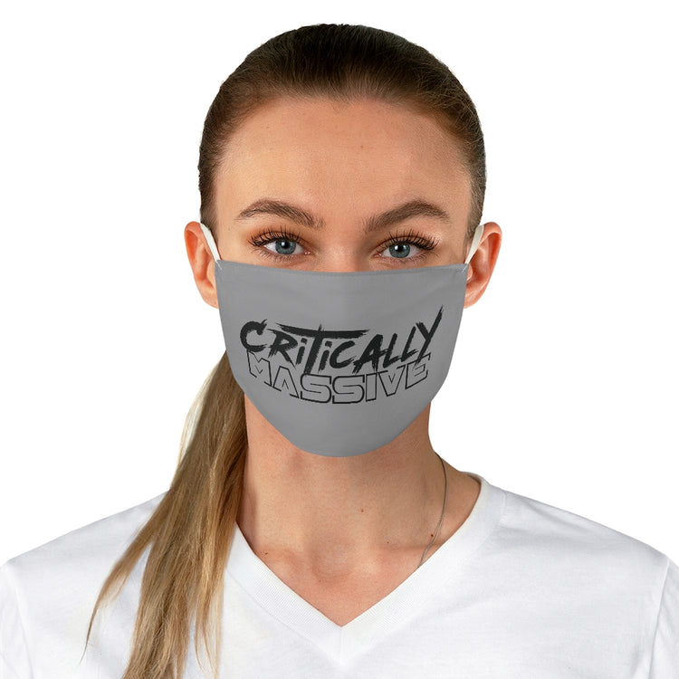 Critically Massive - Fabric Face Mask