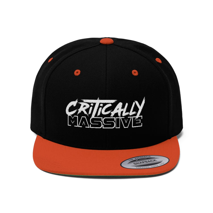 Critically Massive - Unisex Flat Bill Hat