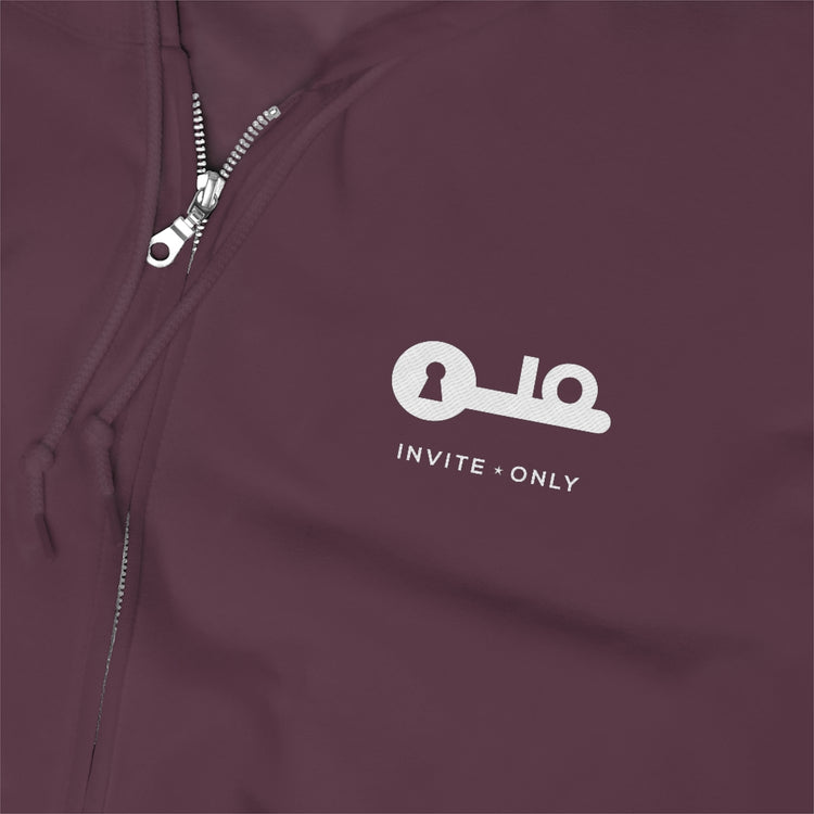 Invite Only - Unisex Zip Up Hoodie