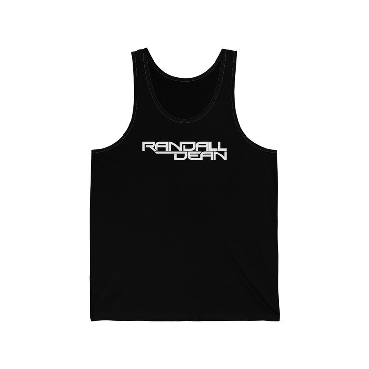 Randall Dean White Print - Unisex Jersey Tank Unisex Jersey Tank