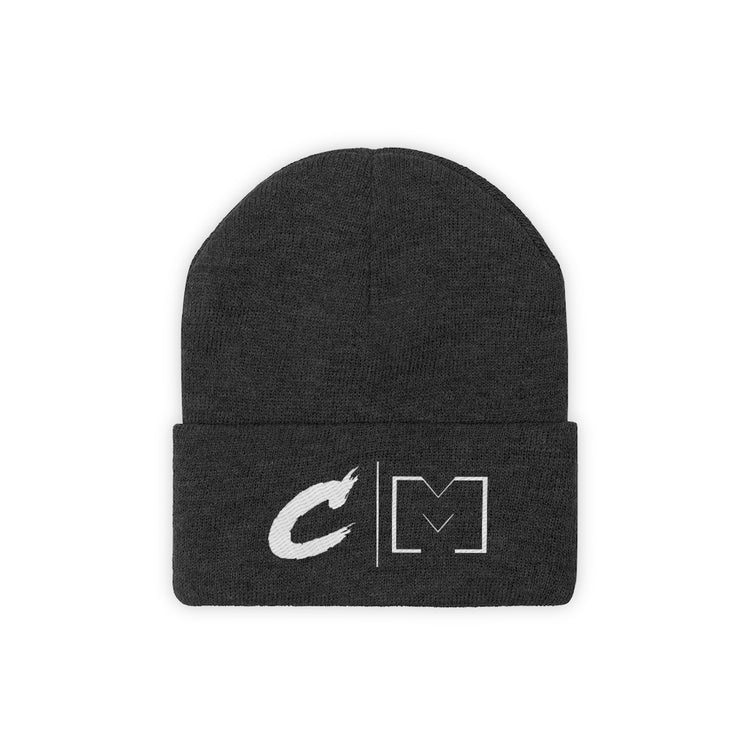 Critically Massive "CM" - Knit Beanie