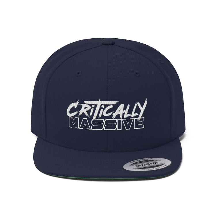 Critically Massive - Unisex Flat Bill Hat