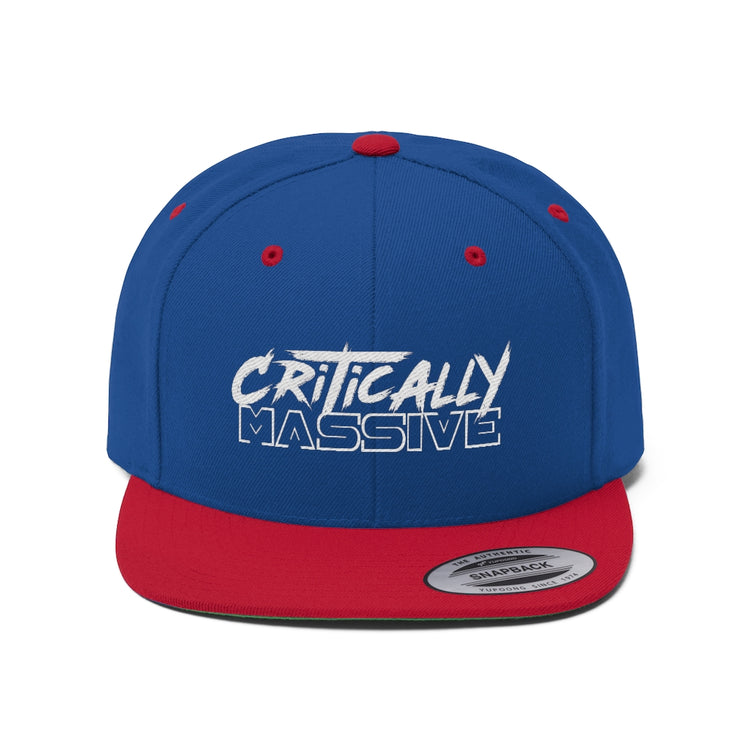 Critically Massive - Unisex Flat Bill Hat