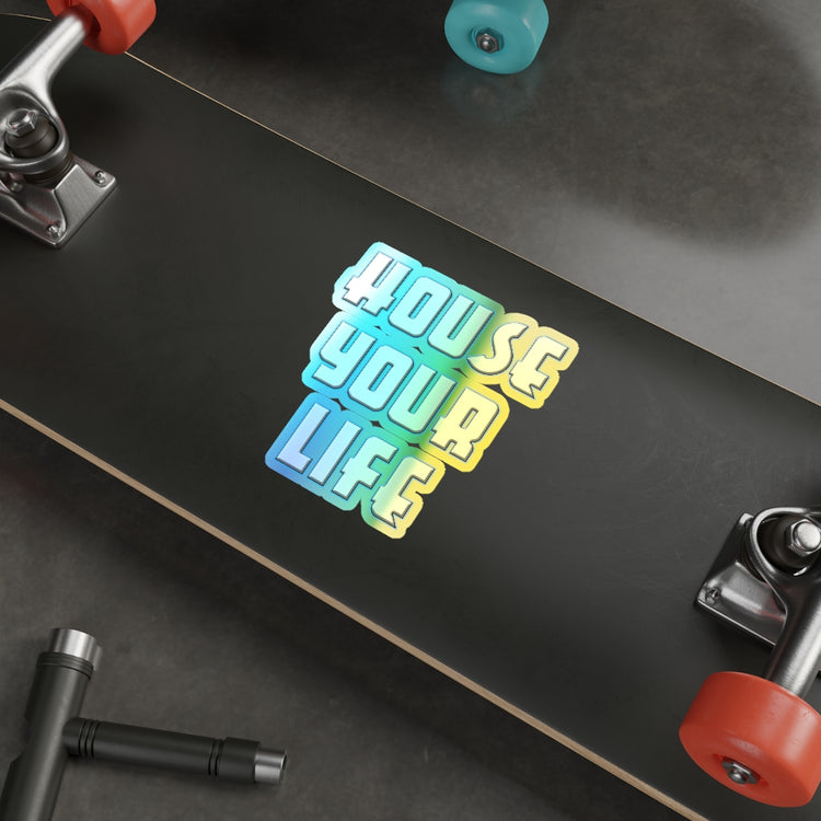 Critically Massive - Holographic Die-cut Stickers