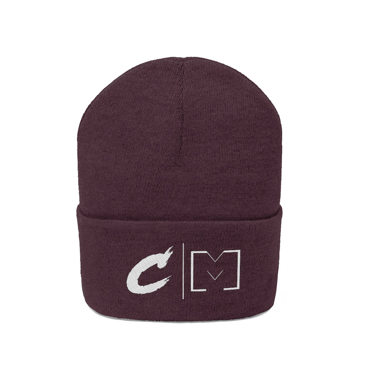 Critically Massive "CM" - Knit Beanie