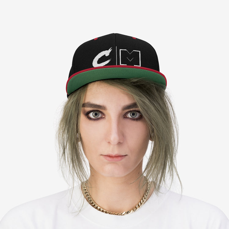 Critically Massive - CM - Unisex Flat Bill Hat