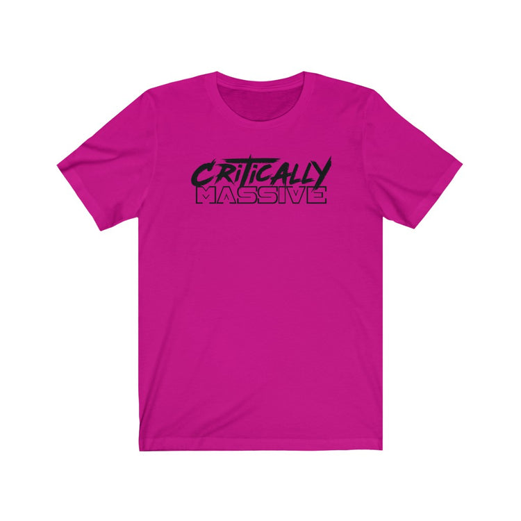 Critically Massive - Unisex Jersey Short Sleeve Tee