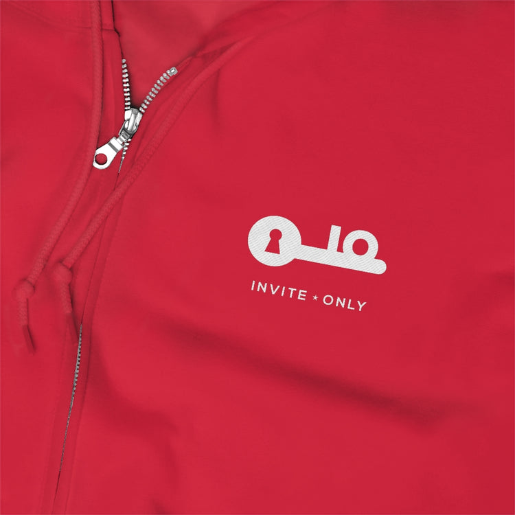 Invite Only - Unisex Zip Up Hoodie