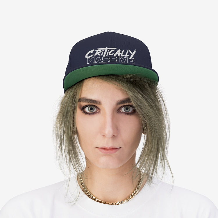 Critically Massive - Unisex Flat Bill Hat