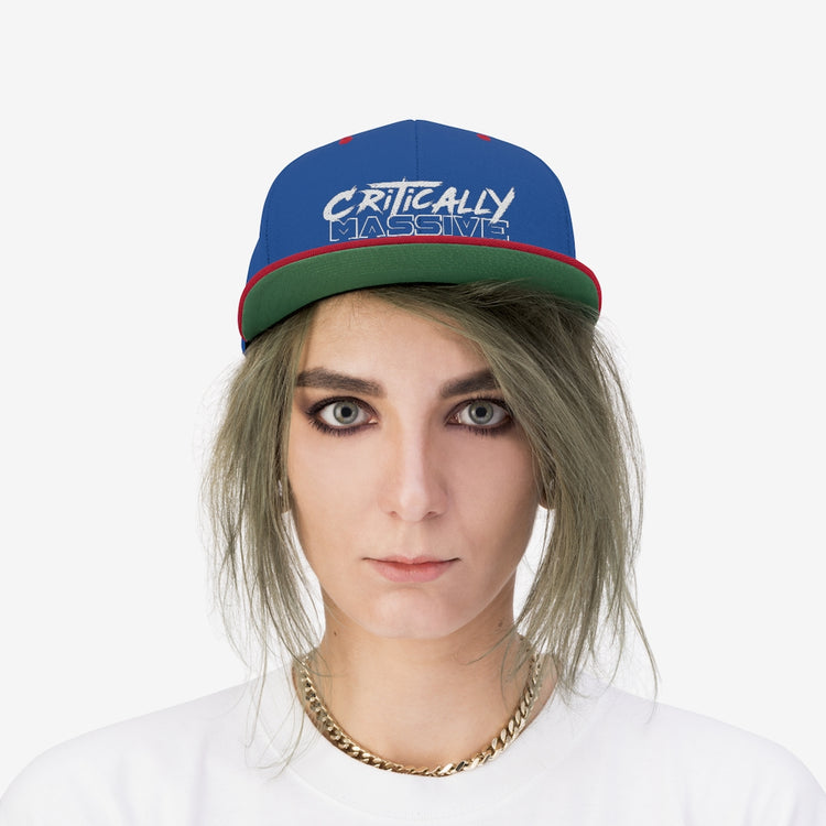 Critically Massive - Unisex Flat Bill Hat