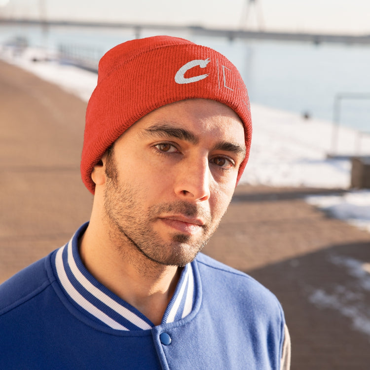 Critically Massive "CM" - Knit Beanie