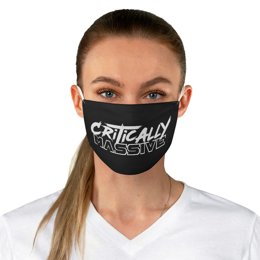 Critically Massive - Fabric Face Mask