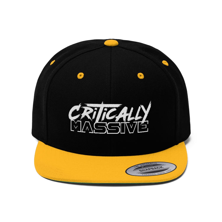 Critically Massive - Unisex Flat Bill Hat