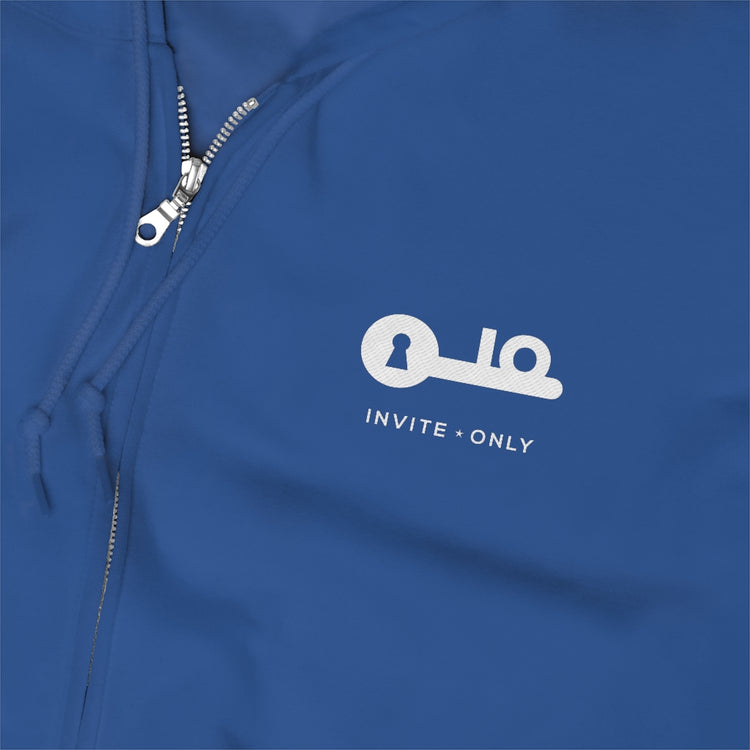 Invite Only - Unisex Zip Up Hoodie