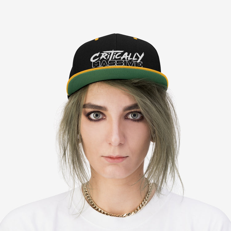 Critically Massive - Unisex Flat Bill Hat