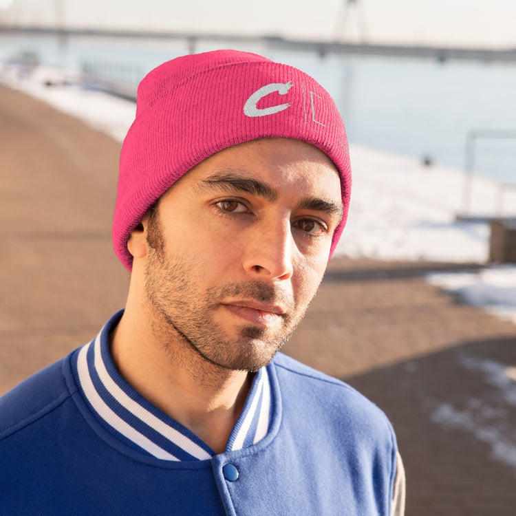 Critically Massive "CM" - Knit Beanie