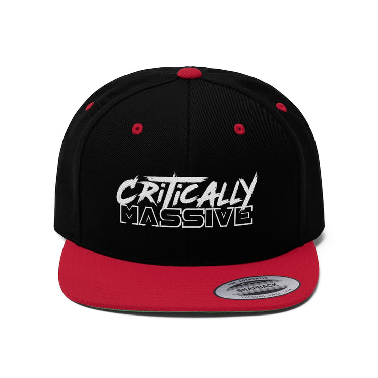 Critically Massive - Unisex Flat Bill Hat