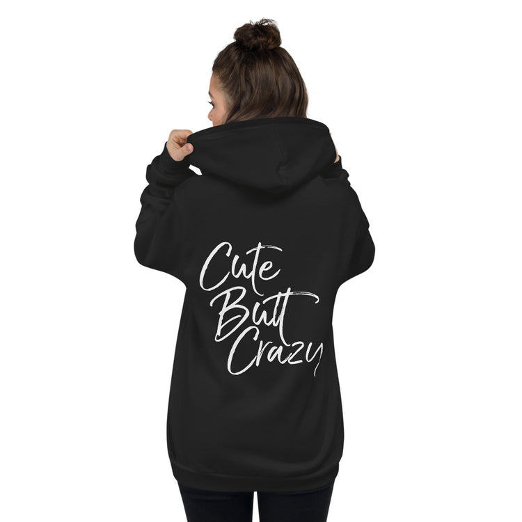 Invite Only - "Cute Butt Crazy" Light Hoodie (American Apparel)